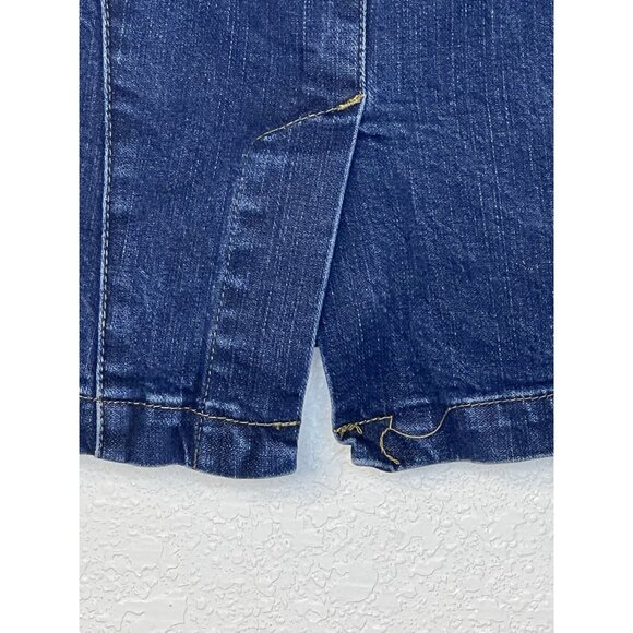 Torrid Denim Jean Skirt Women’s Sz 20 Slit In Back Knee Length - Picture 8 of 11